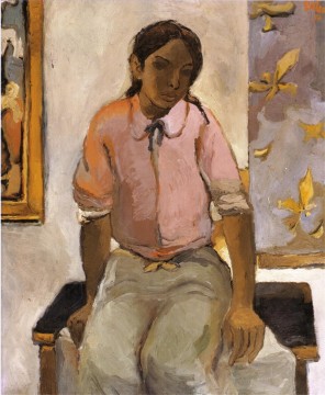 Fernando Botero Painting - Retrato de un joven indio Fernando Botero